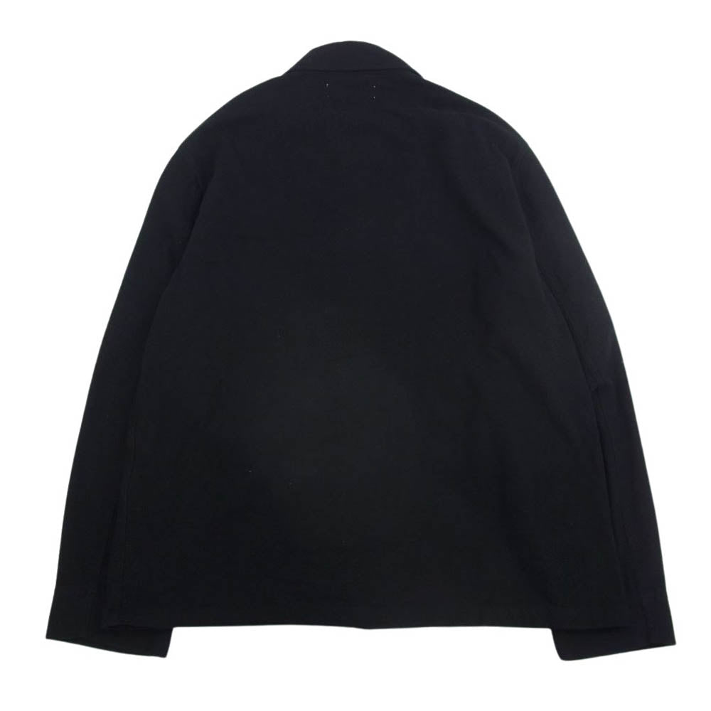 OUR LEGACY 21AW M4201EBBC  ポルトガル製 EVENING COACH JACKET BLACK BRUSHED COTTON モールスキン長袖 シャツ ジャケット ブラック系 48【中古】