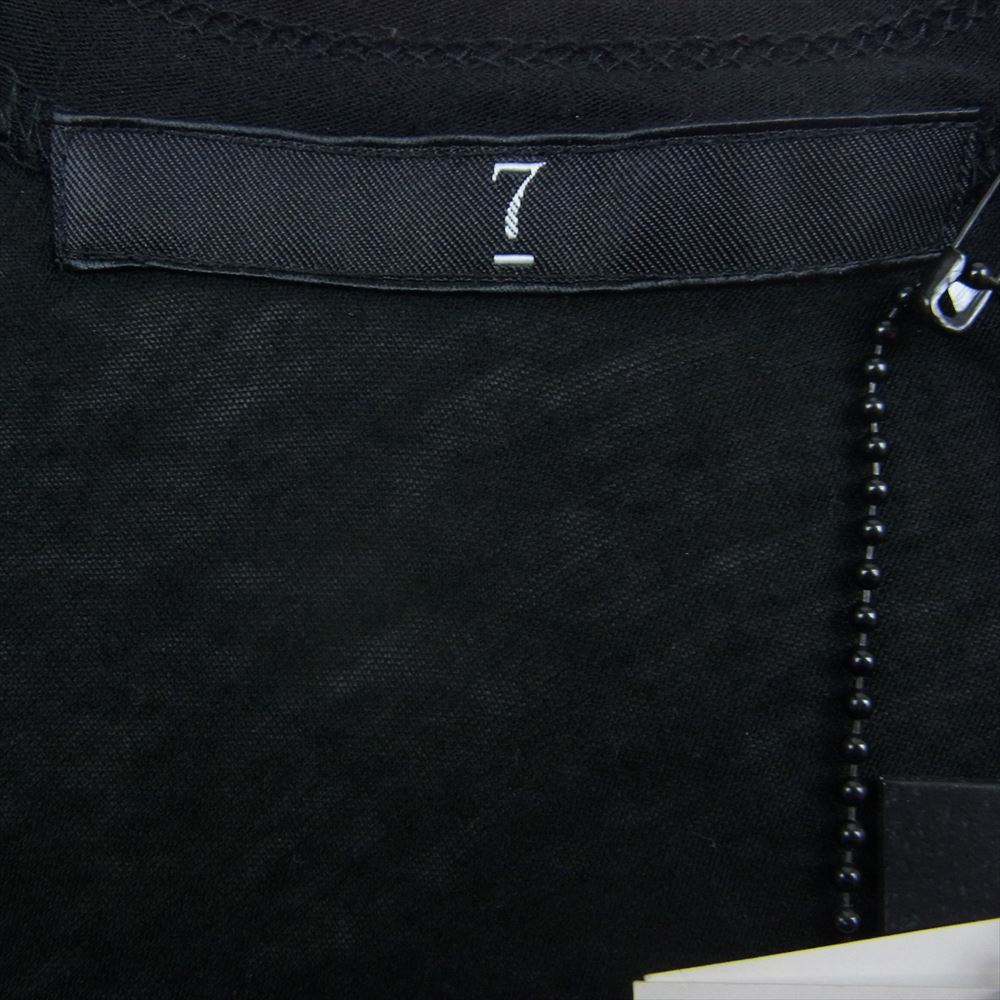 JULIUS ユリウス 13SS 427CUM3 Vandalism Drape Tank Top ドレープ タンクトップ ブラック系 1【中古】