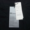 JULIUS ユリウス 14SS 460CUM13 MA_JULIUS エムエーユリウス T-SHIRT IN COTONE E SETA コットンシルクジャージー 半袖 カットソー Tシャツ ブラック系 1【中古】