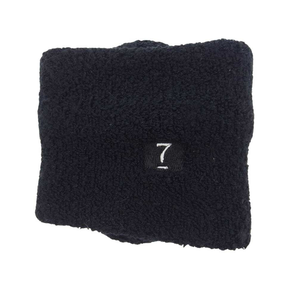 JULIUS ユリウス 17SS 577ACU16-2 AC-SILK JACQUARD リストバンド ブレスレット ver.1 ブラック系 F【美品】【中古】