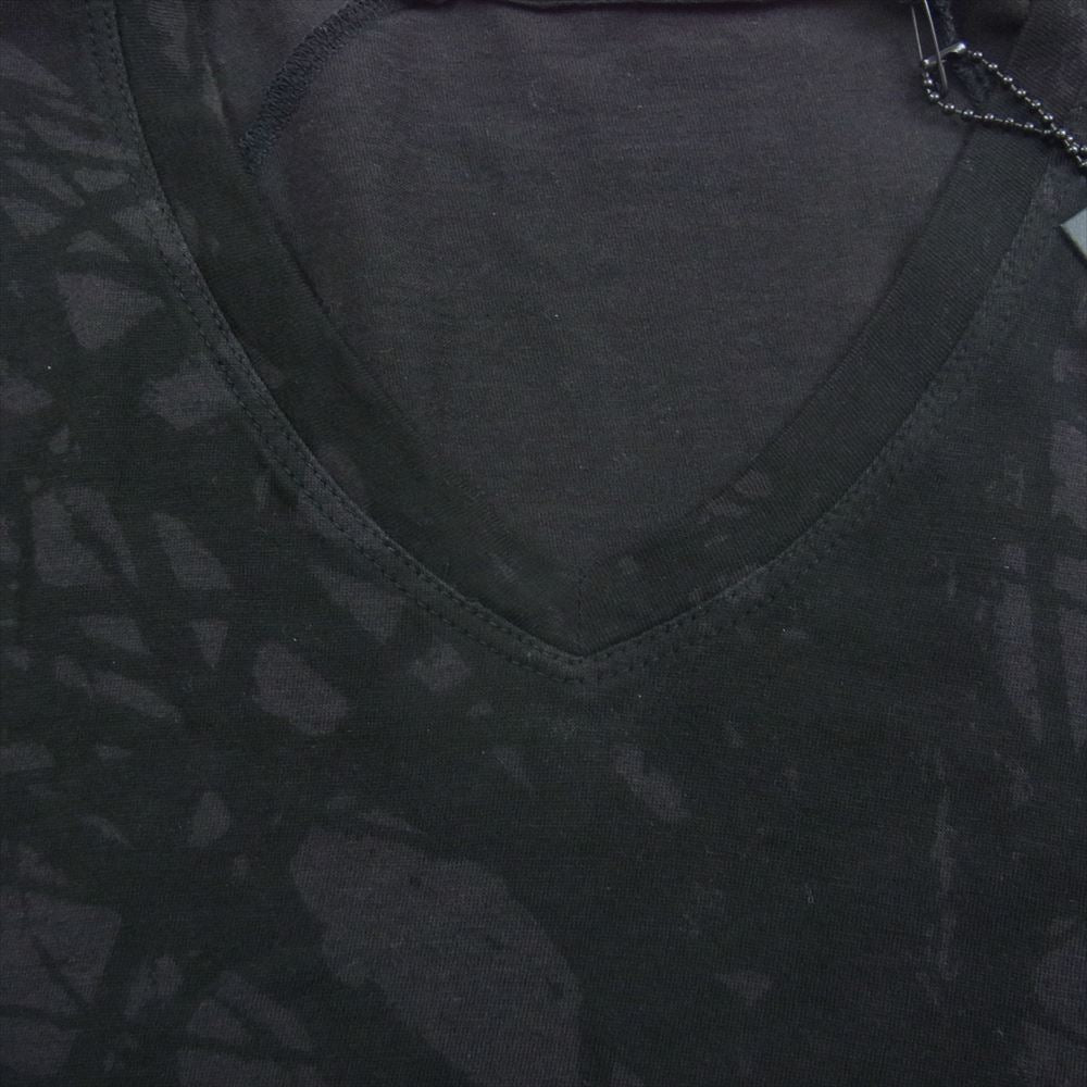 JULIUS ユリウス 14SS 457CUM10 グラフィックプリント 半袖 カットソー Tシャツ チャコール系 1【中古】