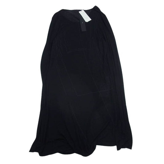 JULIUS ユリウス 13AW 437CUM13 NC-レーヨンジャージプリントカットソー 長袖 Tシャツ ブラック系 1【中古】