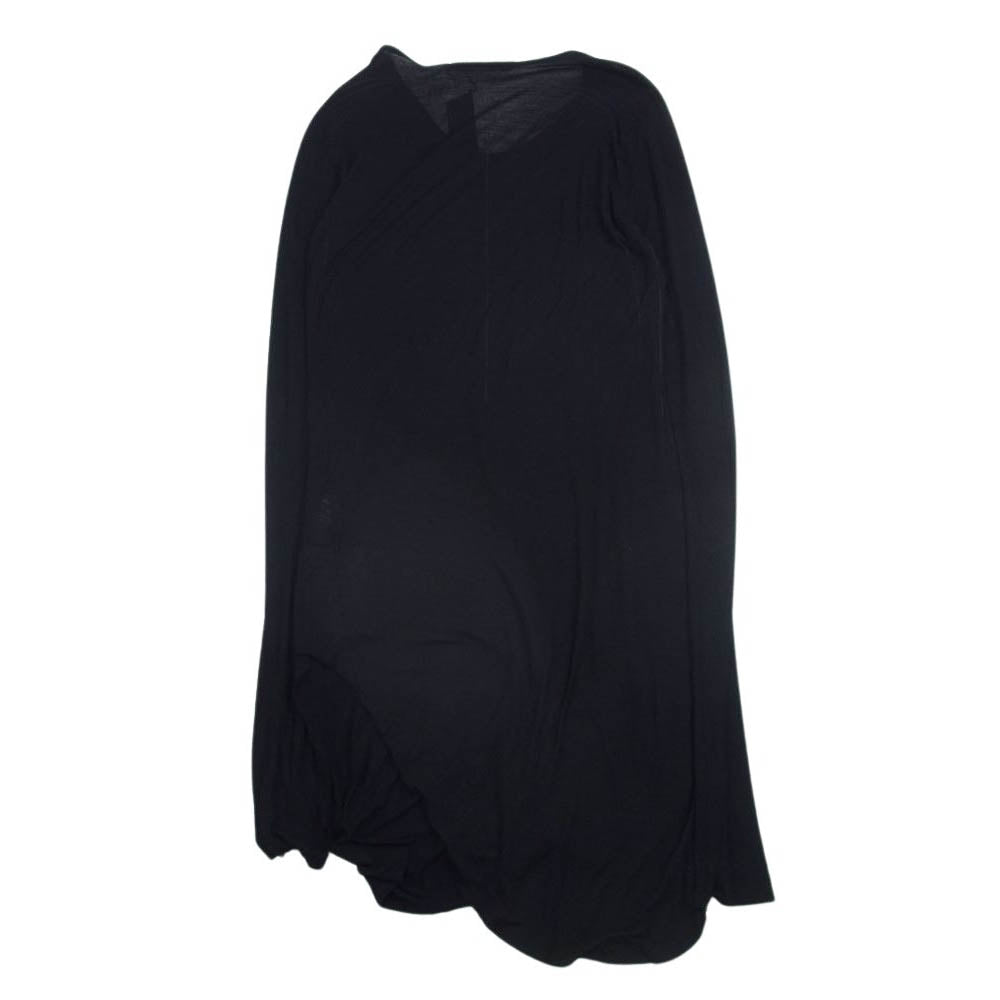 JULIUS ユリウス 13AW 437CUM13 NC-レーヨンジャージプリントカットソー 長袖 Tシャツ ブラック系 1【中古】