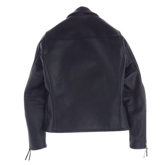 KADOYA カドヤ TWR-H3 History ヒストリー 別注 ライナーキルティング 牛革 カウハイド ハードステア レザー ダブル ライダース ブラック系 M【美品】【中古】