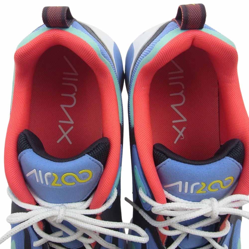 NIKE ナイキ AQ2568-401 AIR MAX 200 ROYAL PULSE エアマックス ロイヤル パルス スニーカー ライトブルー系 マルチカラー系 30cm【中古】