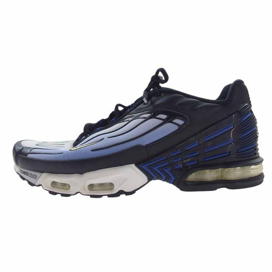 NIKE ナイキ CJ9684-001 AIR MAX PLUS 3 BLUE SPEED エアマックス プラス ブルー スピード スニーカー ブラック系 ブルー系 ホワイト系 30cm【中古】