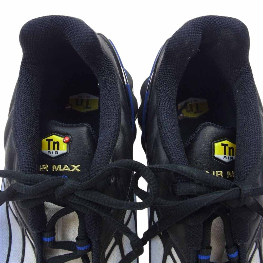 NIKE ナイキ CJ9684-001 AIR MAX PLUS 3 BLUE SPEED エアマックス プラス ブルー スピード スニーカー ブラック系 ブルー系 ホワイト系 30cm【中古】