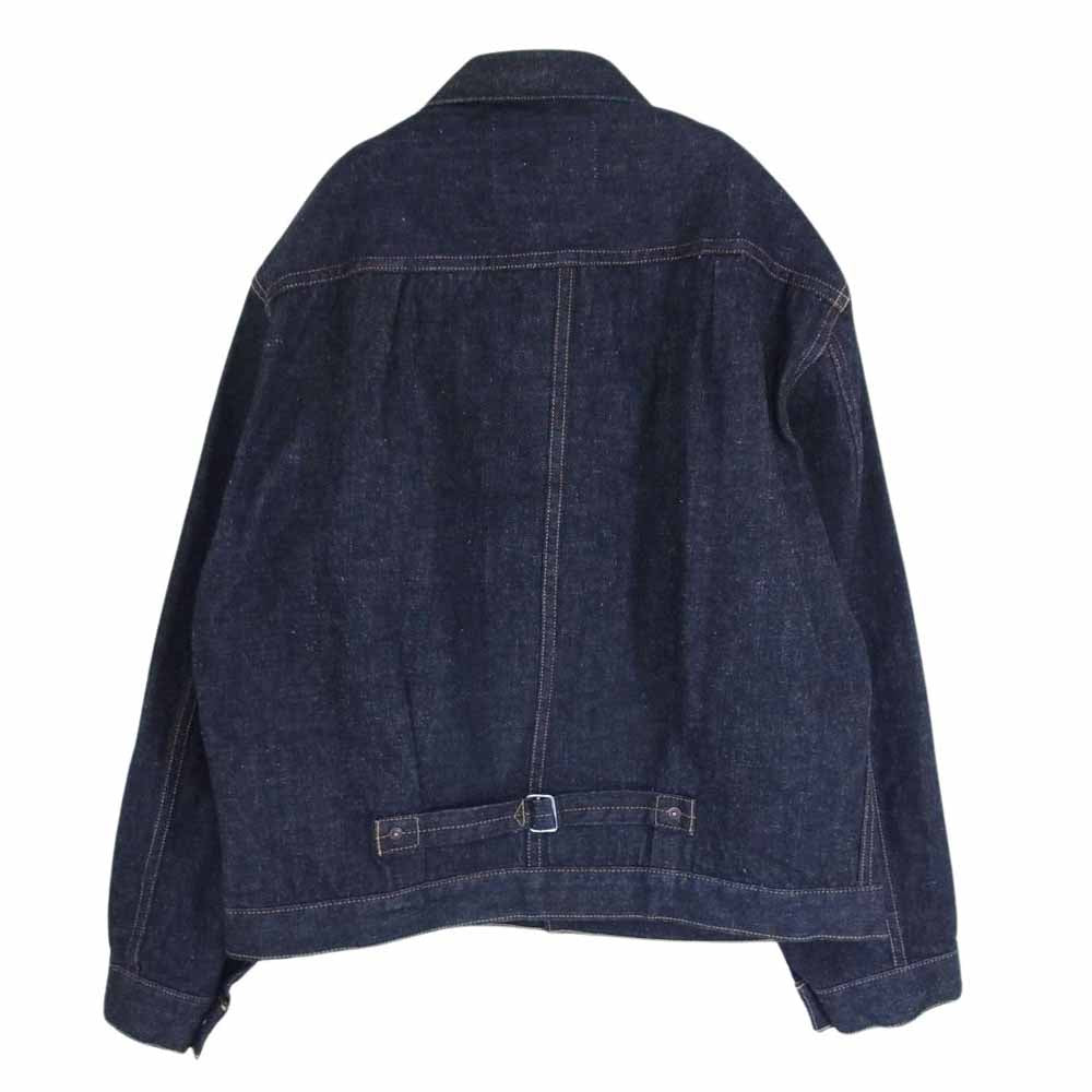 HYSTERIC GLAMOUR ヒステリックグラマー 24SS 02241AB08 1ST TYPE WW2 SUVIN COTTON 大戦モデル スビンコットン デニムジャケット インディゴブルー系 L【美品】【中古】