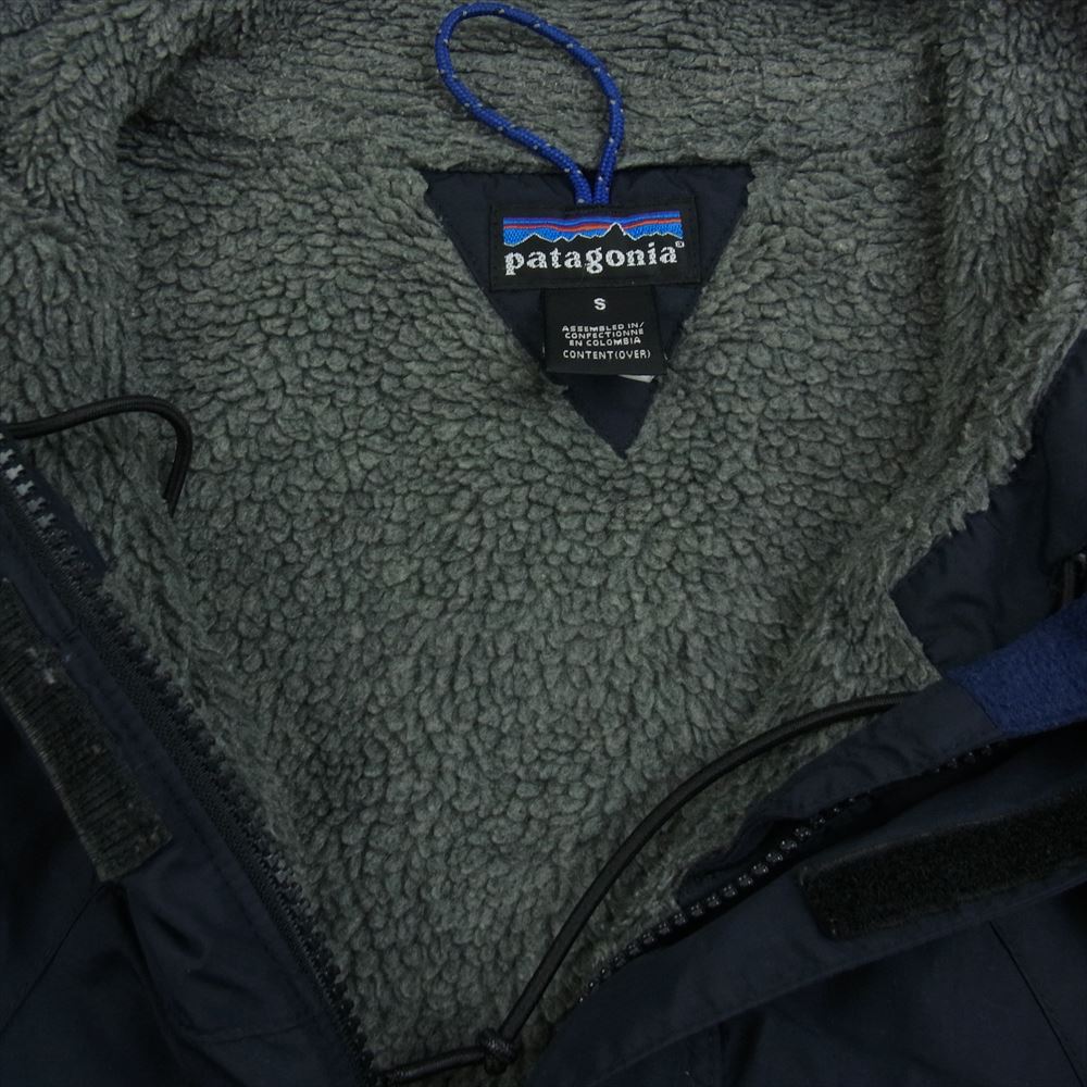 patagonia パタゴニア INFURNO JACKET インファーノ ジャケット  裏ボア マウンテンパーカー ネイビー系 S【中古】
