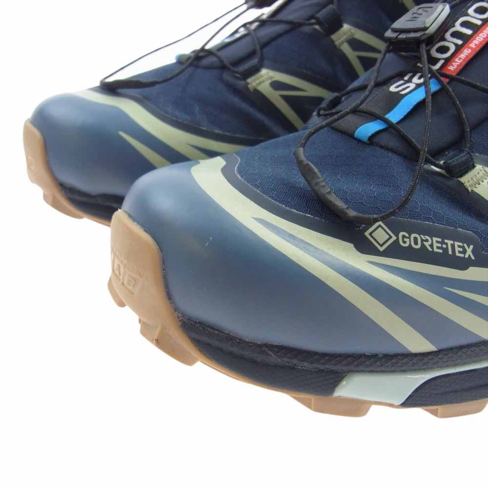 salomon サロモン 472918 XT-6 GTX トレイル シューズ スニーカー ネイビー系 26.5cm【中古】