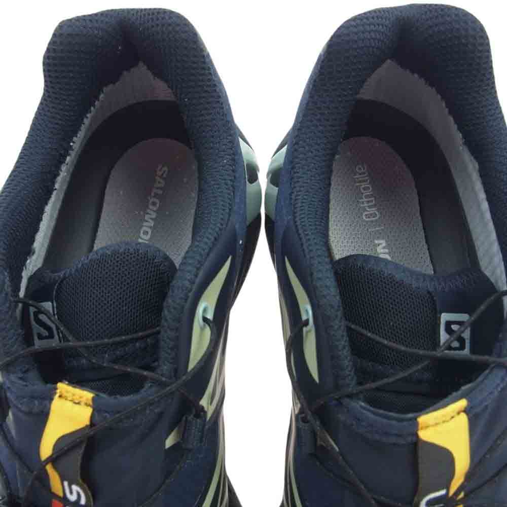 salomon サロモン 472918 XT-6 GTX トレイル シューズ スニーカー ネイビー系 26.5cm【中古】
