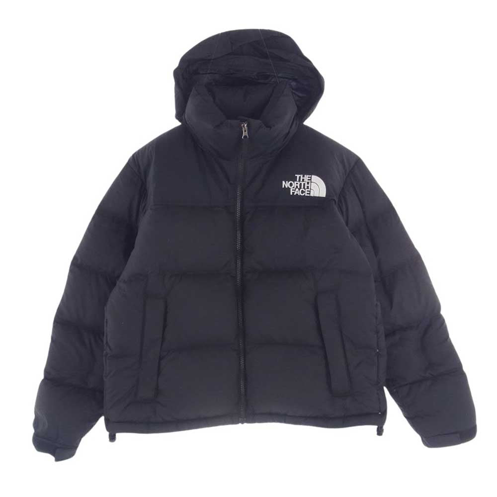 THE NORTH FACE ノースフェイス NDW91952 SHORT NUPTSE JACKET ショート ヌプシ ダウン ジャケット ブラック系 M【中古】