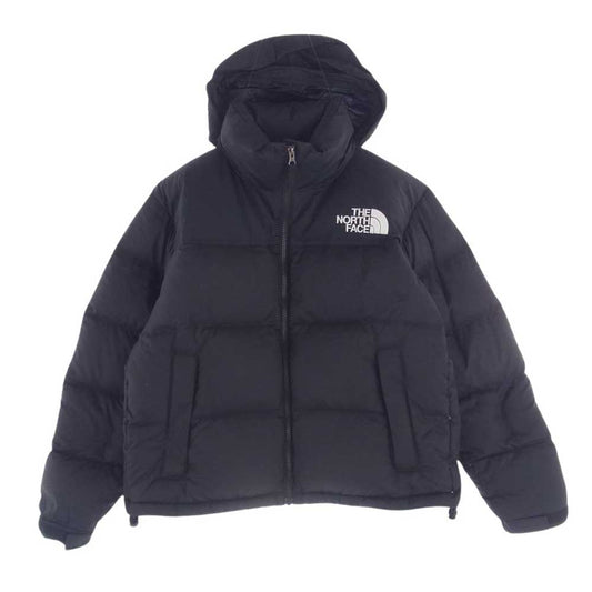 THE NORTH FACE ノースフェイス NDW91952 SHORT NUPTSE JACKET ショート ヌプシ ダウン ジャケット ブラック系 M【中古】