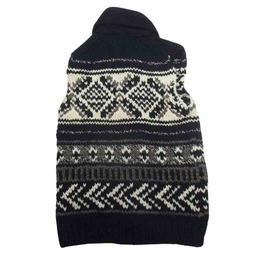 JUNYA WATANABE COMME des GARCONS MAN ジュンヤワタナベコムデギャルソンマン WN-N901 eYe AD2014 アイ カウチン ニット ベスト ブラック系 M【中古】