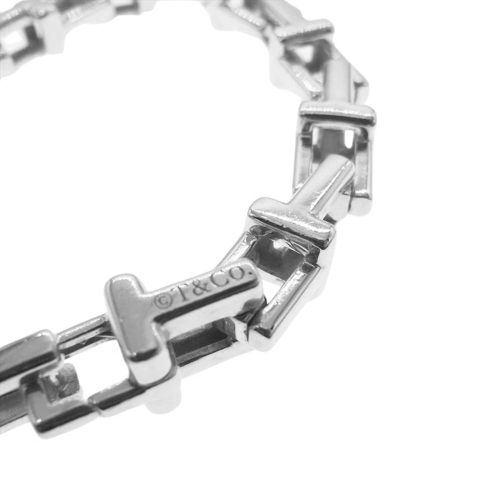 TIFFANY&Co. ティファニー Tチェーン Tナロー ブレスレット シルバー系【中古】