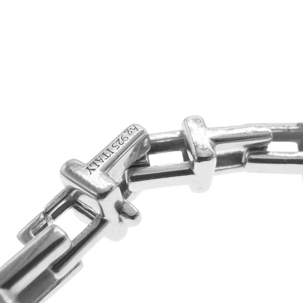 TIFFANY&Co. ティファニー Tチェーン Tナロー ブレスレット シルバー系【中古】