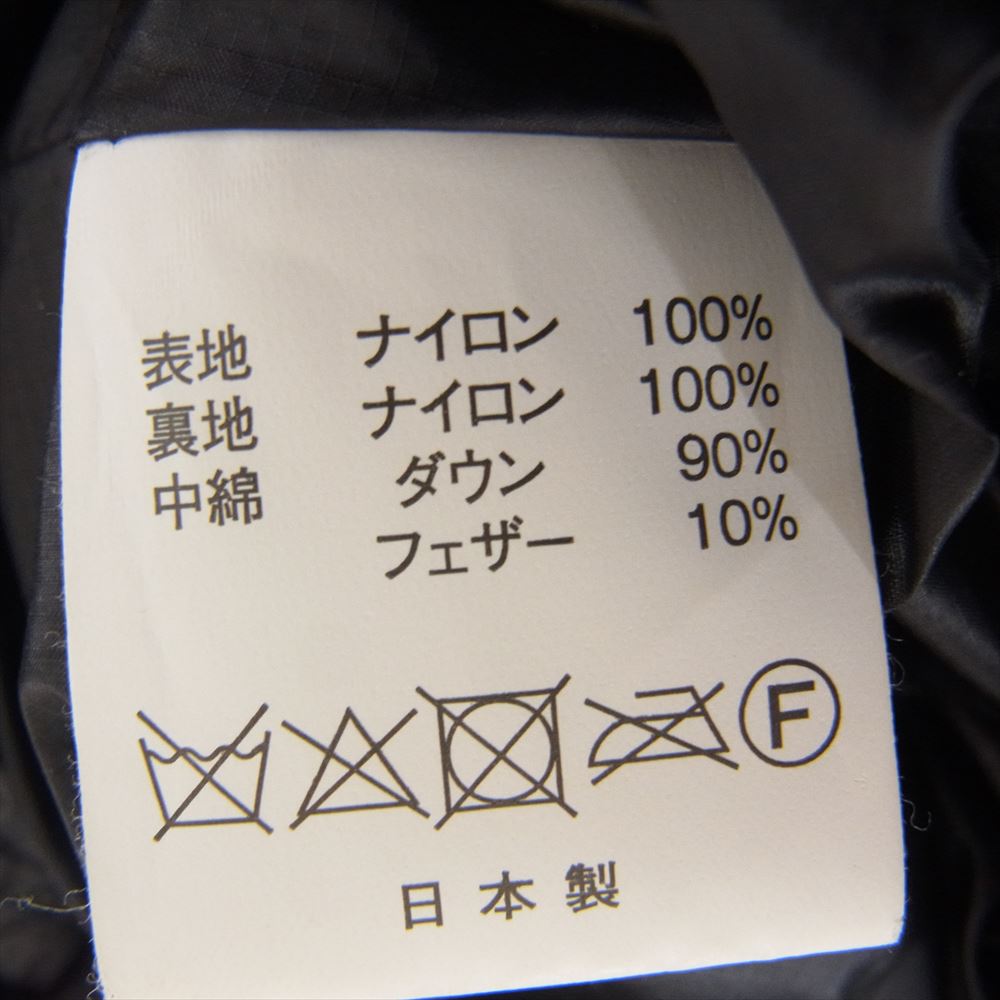 NANGA ナンガ × NATAL DESIGN ネイタルデザイン IGLOO DOWN JACKET イグルー ダウン ジャケット ダークグレー系 M【美品】【中古】