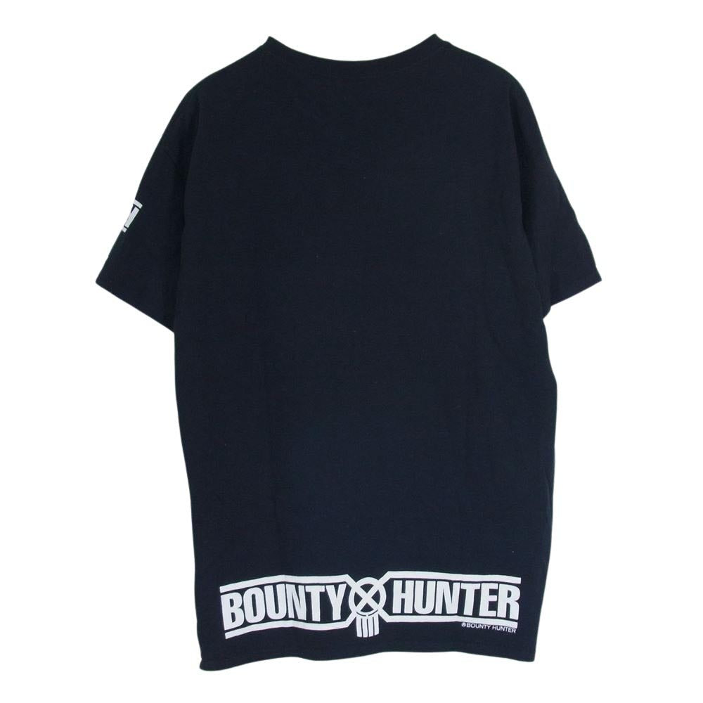 BOUNTY HUNTER バウンティーハンター CENSORED プリント 半袖 Tシャツ ブラック系 L【中古】