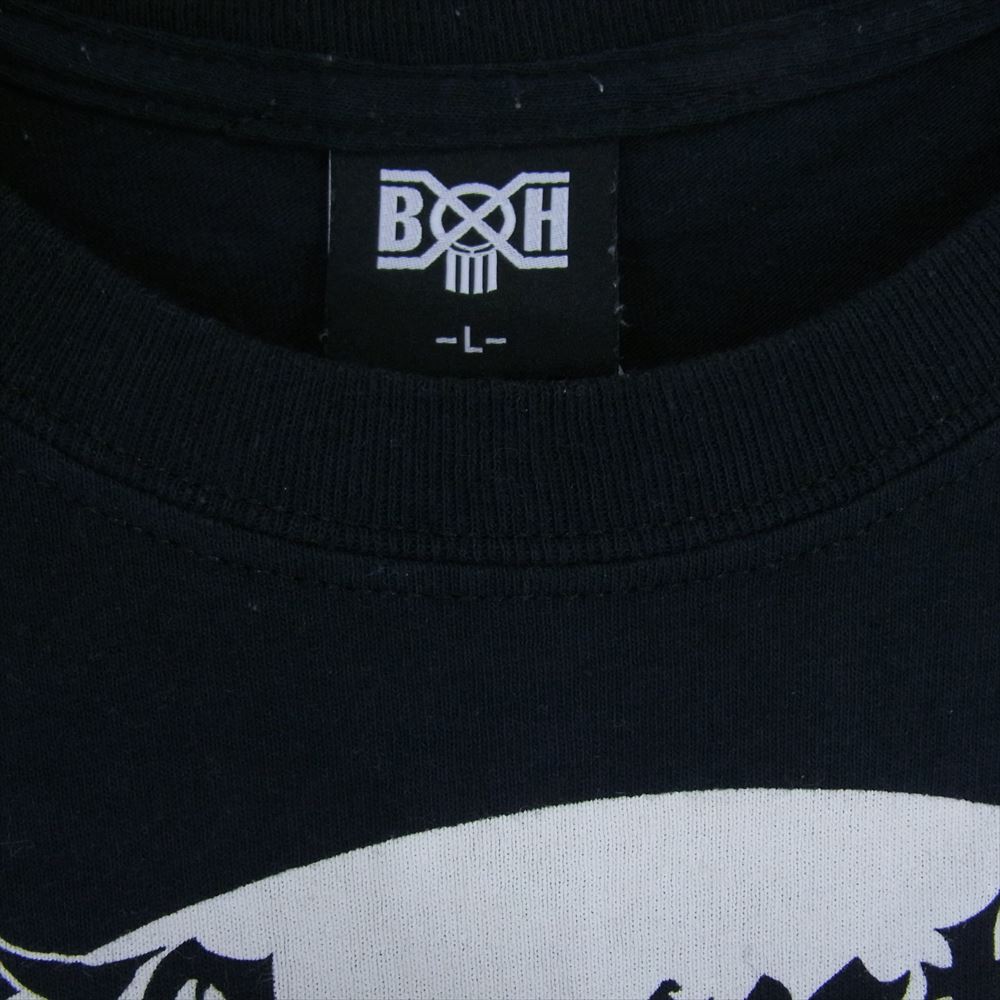 BOUNTY HUNTER バウンティーハンター CENSORED プリント 半袖 Tシャツ ブラック系 L【中古】