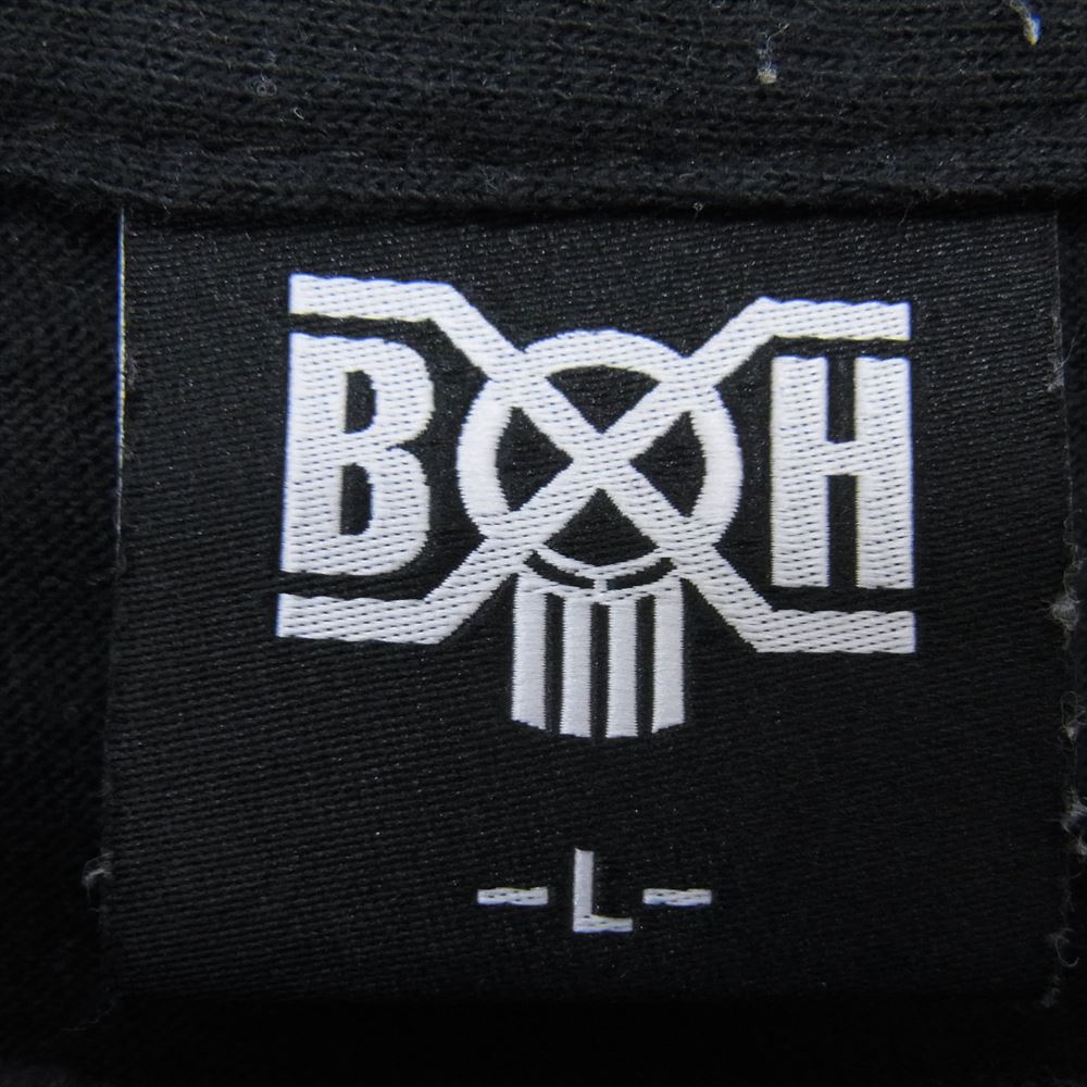 BOUNTY HUNTER バウンティーハンター CENSORED プリント 半袖 Tシャツ ブラック系 L【中古】