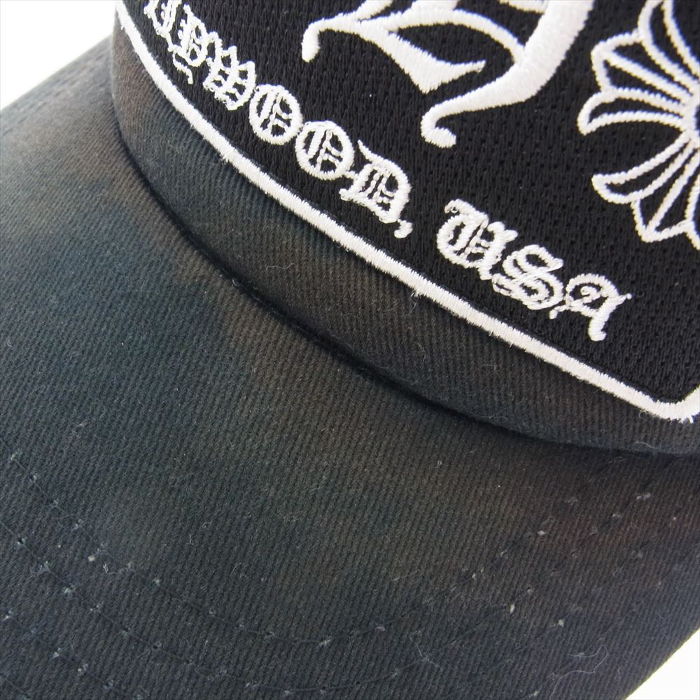 CHROME HEARTS クロムハーツ（原本無） TRUCKER CAP CH トラッカー メッシュ キャップ ブラック系【中古】