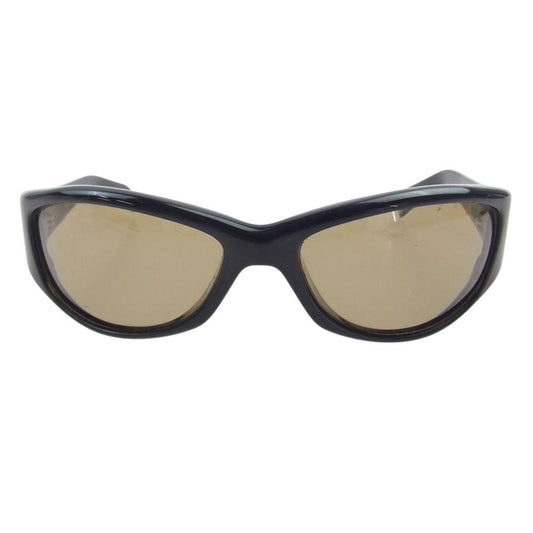 スカルフライト FR-001 180シェード 偏光レンズ サングラス ブラック系 64□17【中古】