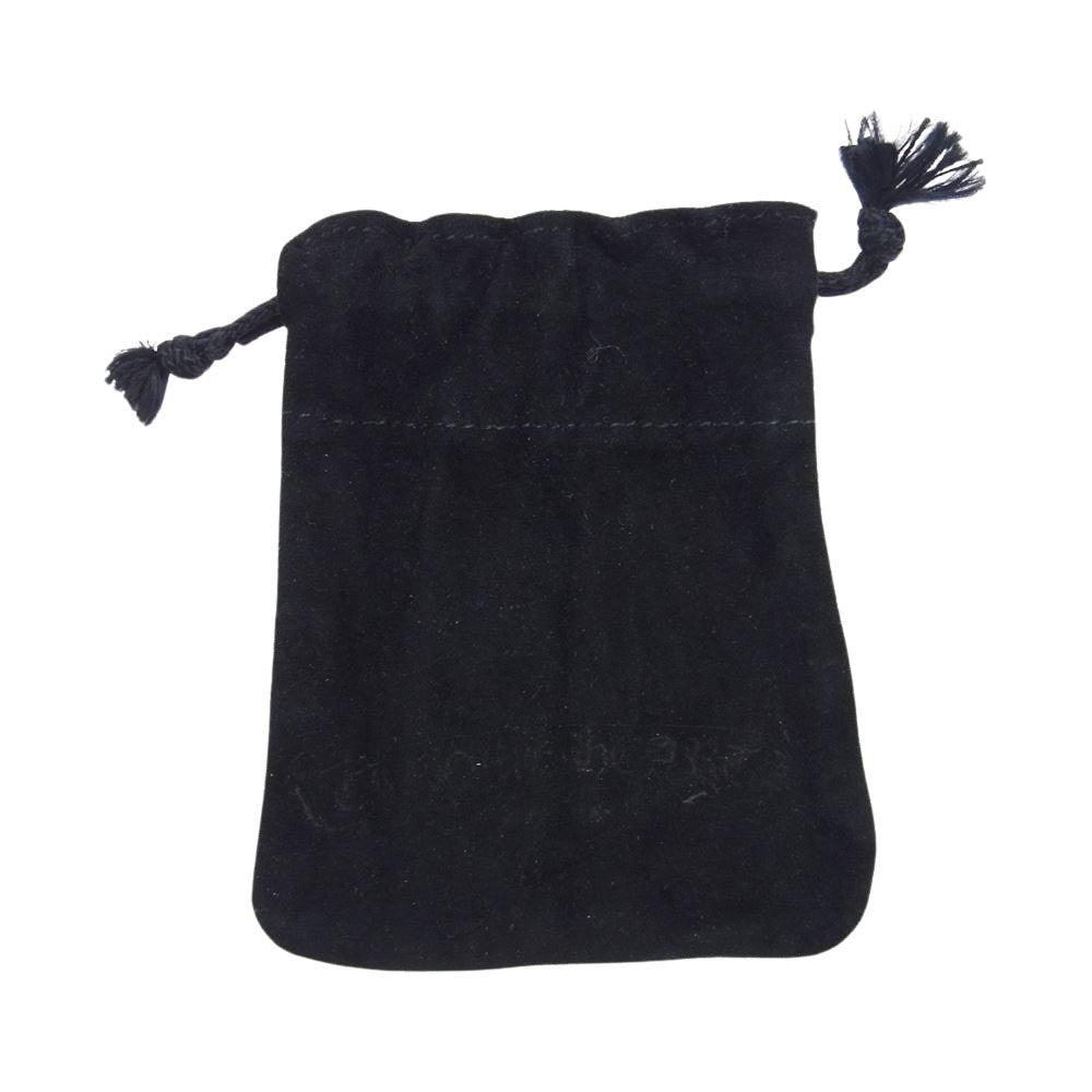 CHROME HEARTS クロムハーツ（原本有） BEAD クロスボール ビーズ ブレスレット 4mm ブラック ブラック系【中古】
