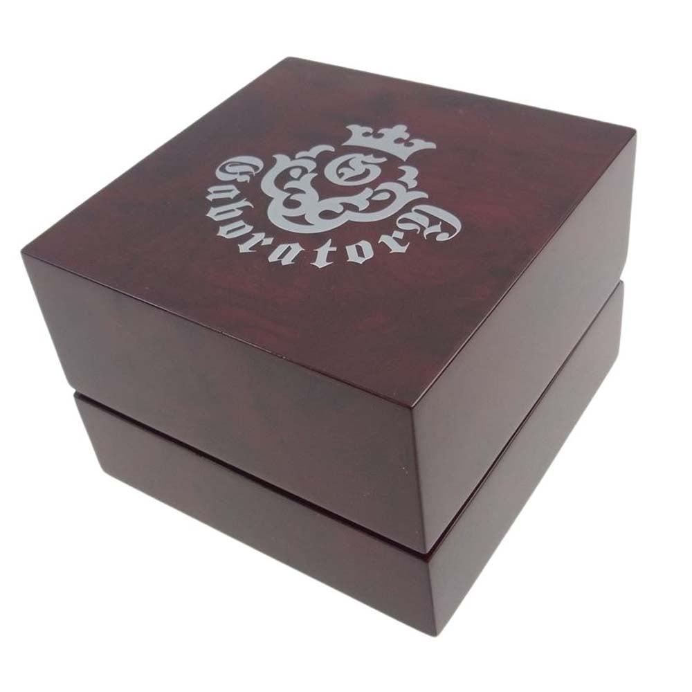 GABOR ガボール GABORATORY ガボラトリー jewelry box ジュエリー アクセサリー ボックス ダークブラウン系【中古】