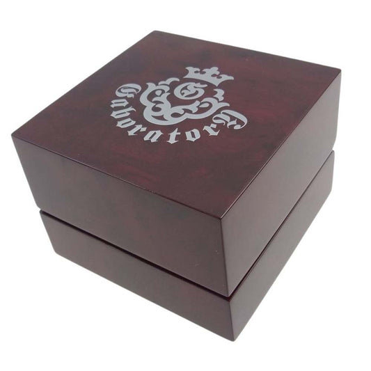 GABOR ガボール GABORATORY ガボラトリー jewelry box ジュエリー アクセサリー ボックス ダークブラウン系【中古】