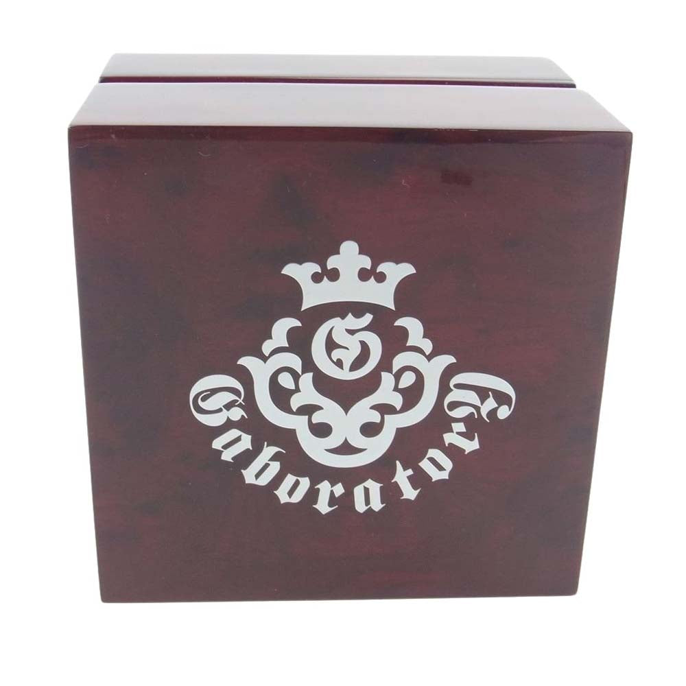 GABOR ガボール GABORATORY ガボラトリー jewelry box ジュエリー アクセサリー ボックス ダークブラウン系【中古】