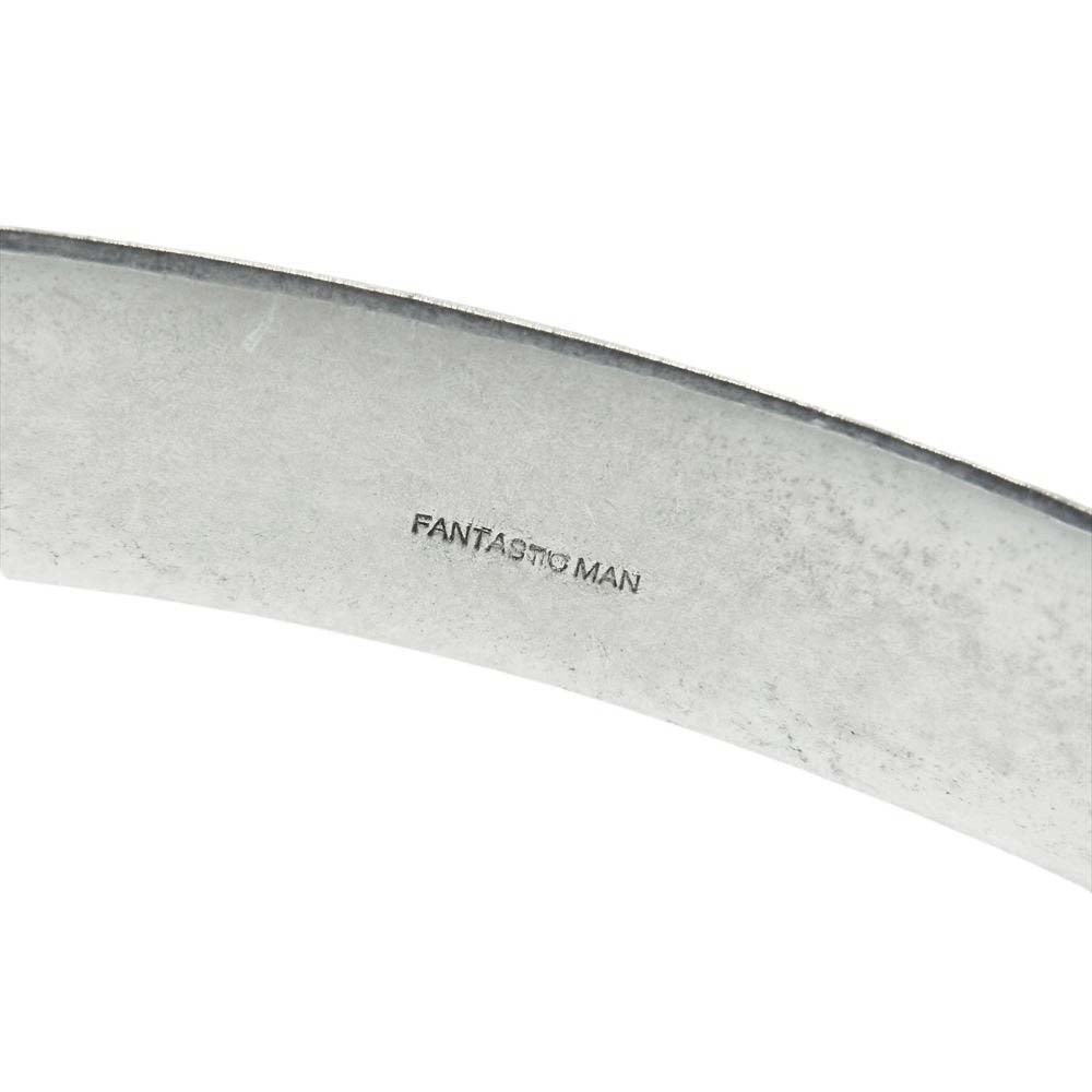 大阪正規取扱店 FANTASTIC MAN BANGLE トライアングル バングル Silver