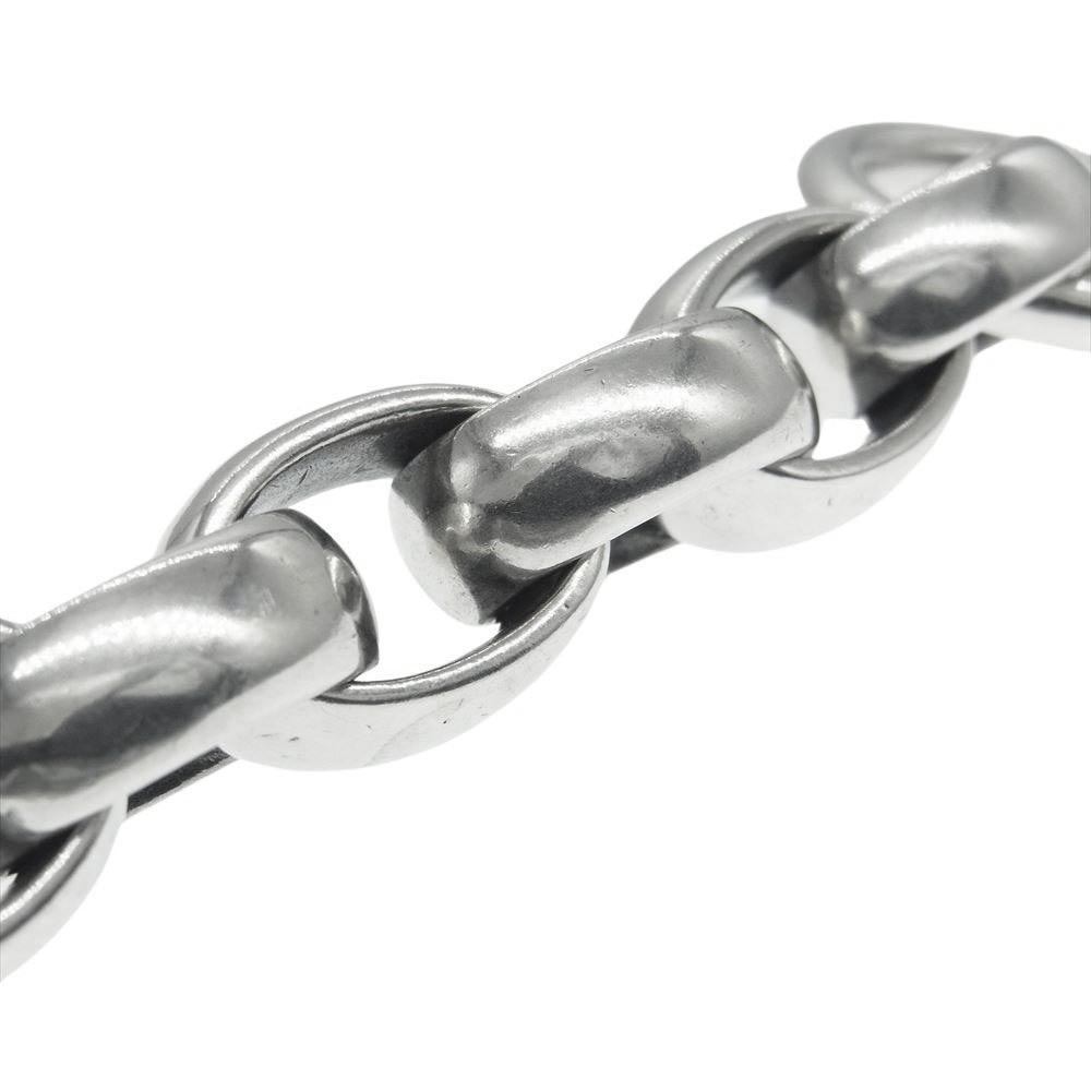 GABOR ガボール GABORATORY ガボラトリーホールディング ギャランティカード付属 All Smooth H.W.O Links Chain Bracelet  オール スムース HWOリンク チェーン ブレスレット シルバー系【中古】