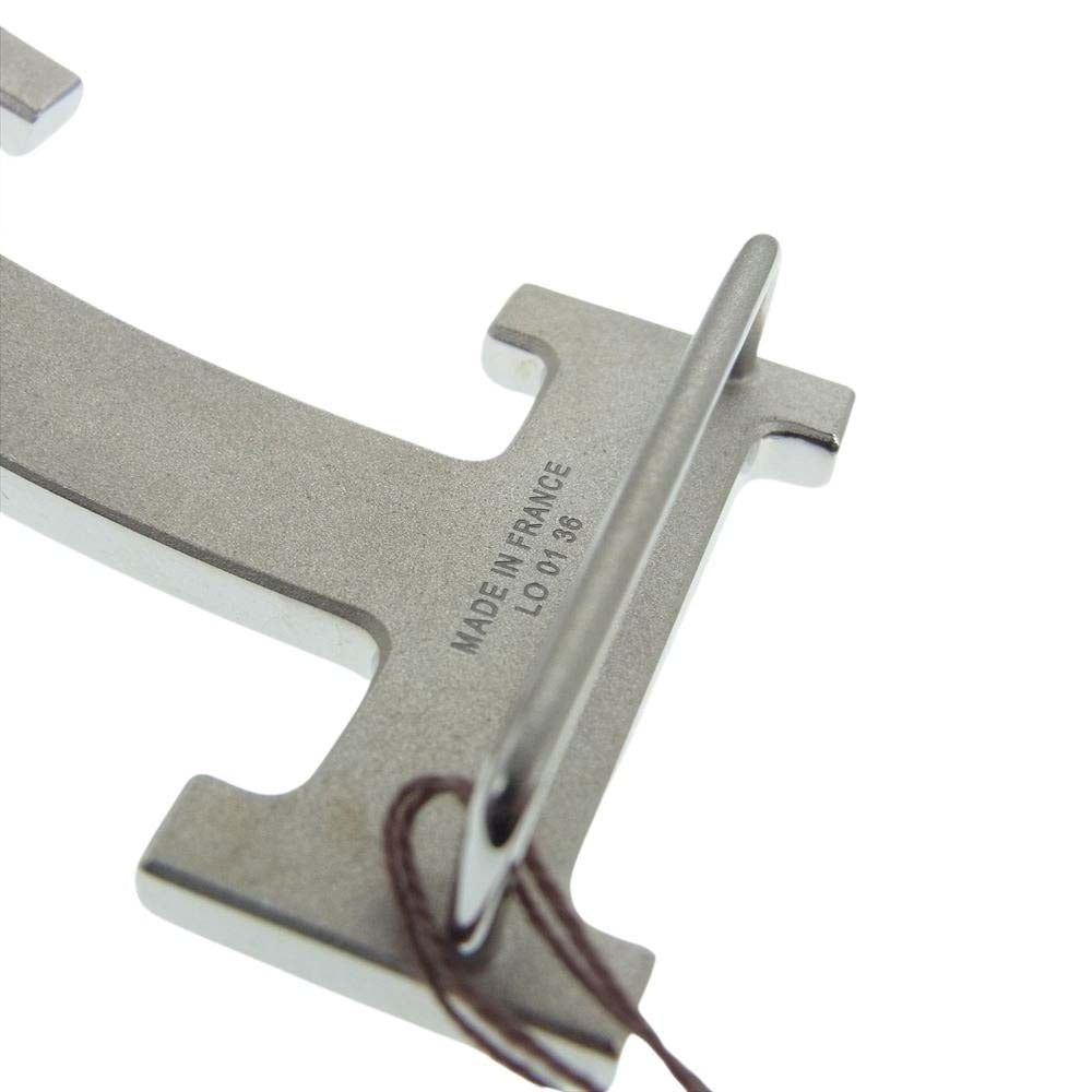 HERMES エルメス 064550CK05 コンスタンス ストライプバックル シルバー系【極上美品】【中古】