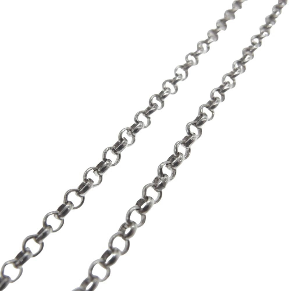 CHROME HEARTS クロムハーツ（原本無） NECKCHAIN R16 ロールチェーン ネックレス 16inch 16インチ シルバー系【中古】