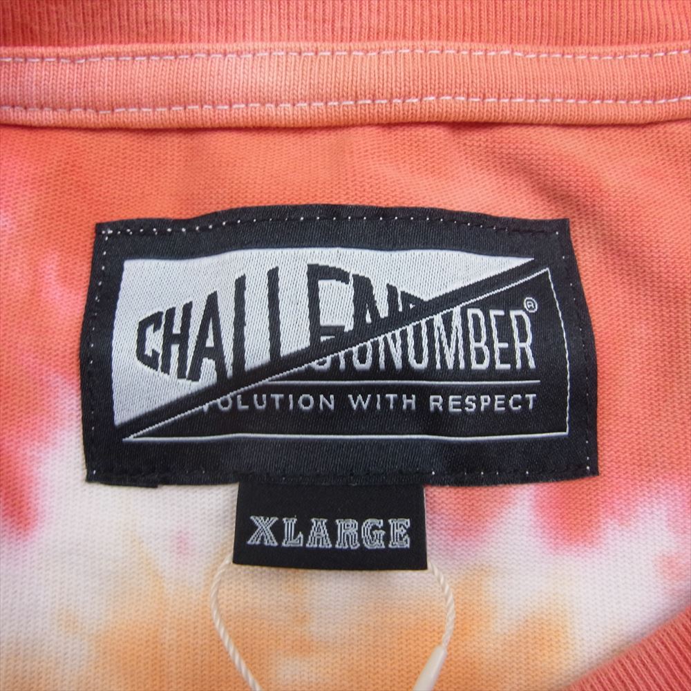 CHALLENGER チャレンジャー × MAGIC NUMBER マジックナンバー CHMN-008-B TIE DYE S/S TEE タイダイ Tシャツ タイダイ XL【新古品】【未使用】【中古】