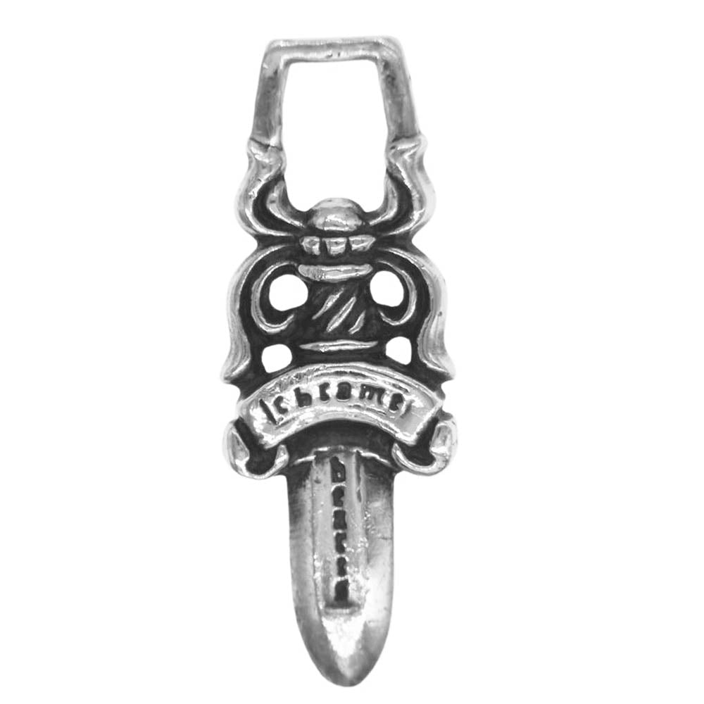 CHROME HEARTS クロムハーツ（原本無） #5DAGGER ZIP1 #5ダガー チャーム ペンダントトップ シルバー系【中古】