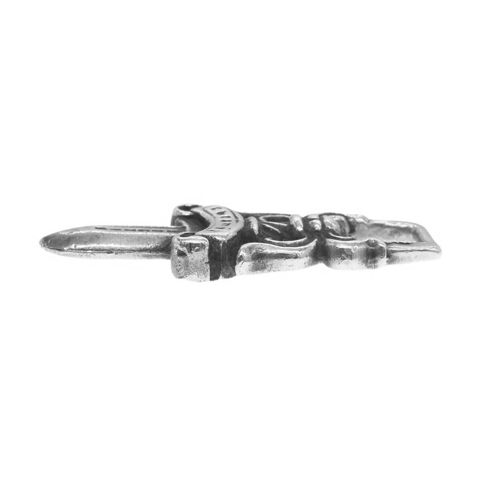 CHROME HEARTS クロムハーツ（原本無） #5DAGGER ZIP1 #5ダガー チャーム ペンダントトップ シルバー系【中古】