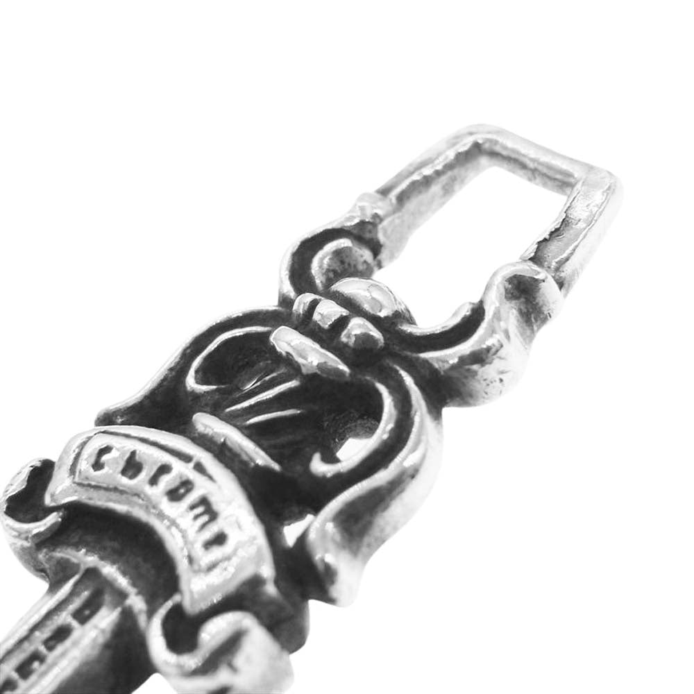 CHROME HEARTS クロムハーツ（原本無） #5DAGGER ZIP1 #5ダガー チャーム ペンダントトップ シルバー系【中古】