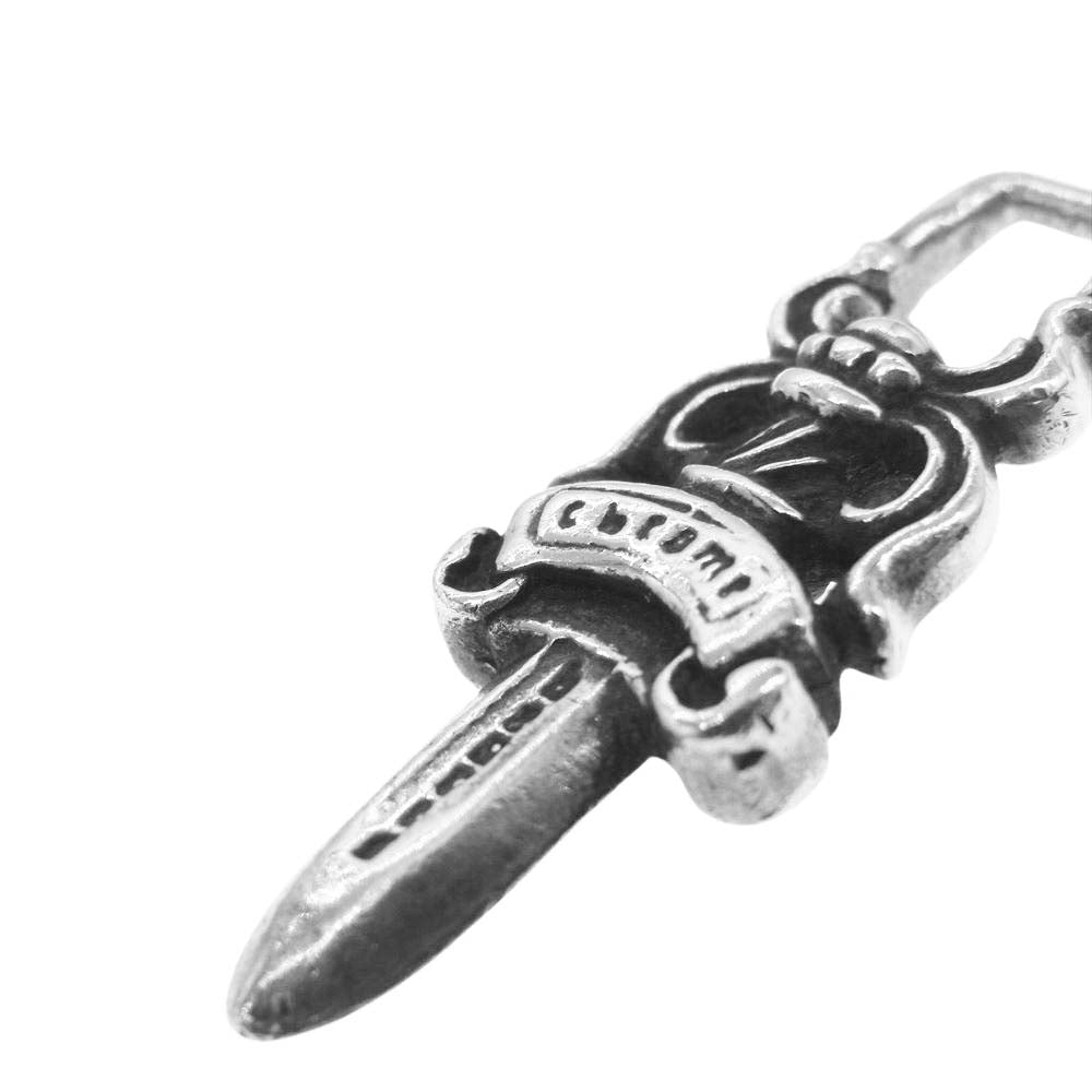 CHROME HEARTS クロムハーツ（原本無） #5DAGGER ZIP1 #5ダガー チャーム ペンダントトップ シルバー系【中古】