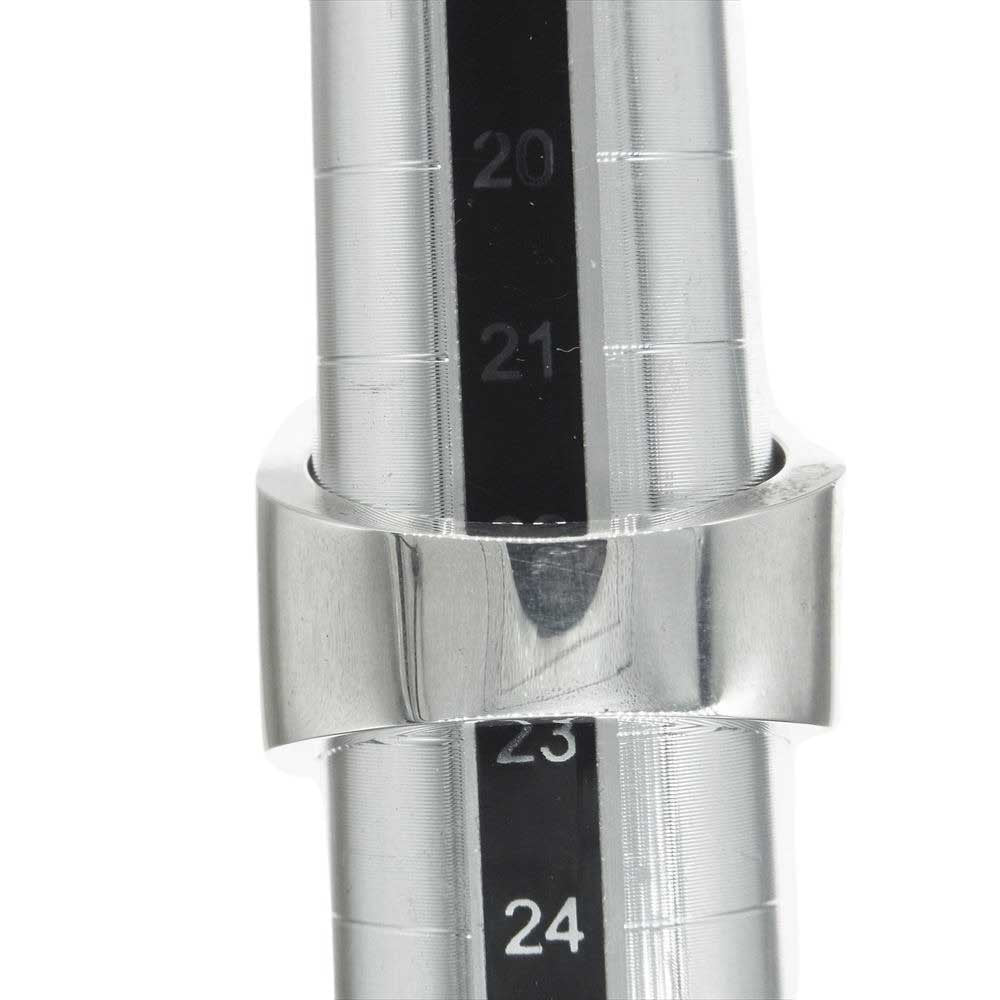 CHROME HEARTS クロムハーツ（原本無） レターブロック BSフレア リング シルバー系 23号【中古】