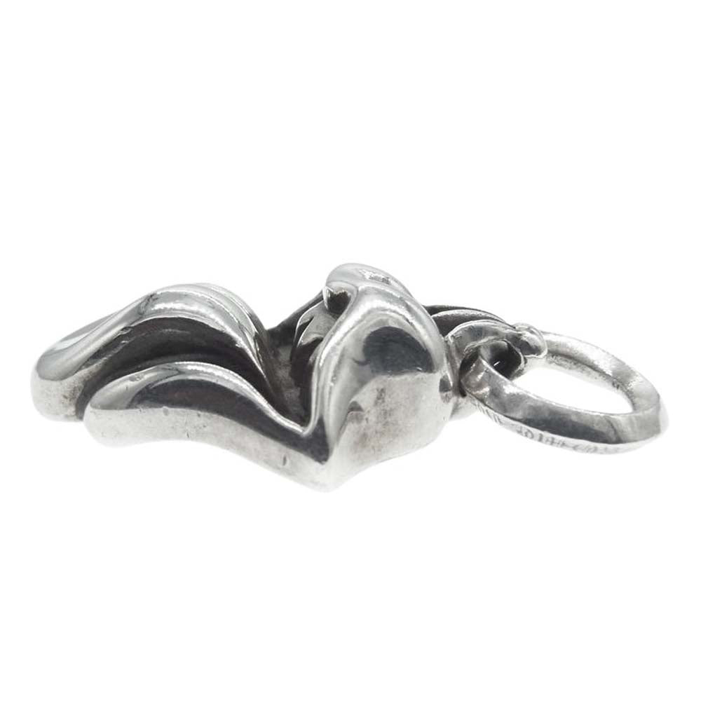 CHROME HEARTS クロムハーツ（原本無） LIPS TONGUE CHARM リップアンドタン チャーム ペンダントトップ シルバー系【中古】