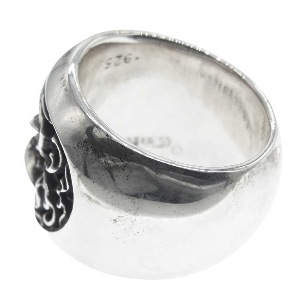 CHROME HEARTS クロムハーツ（原本無） CLSSC OVAL STAR クラシック オーバル スター リング シルバー系 22号【中古】