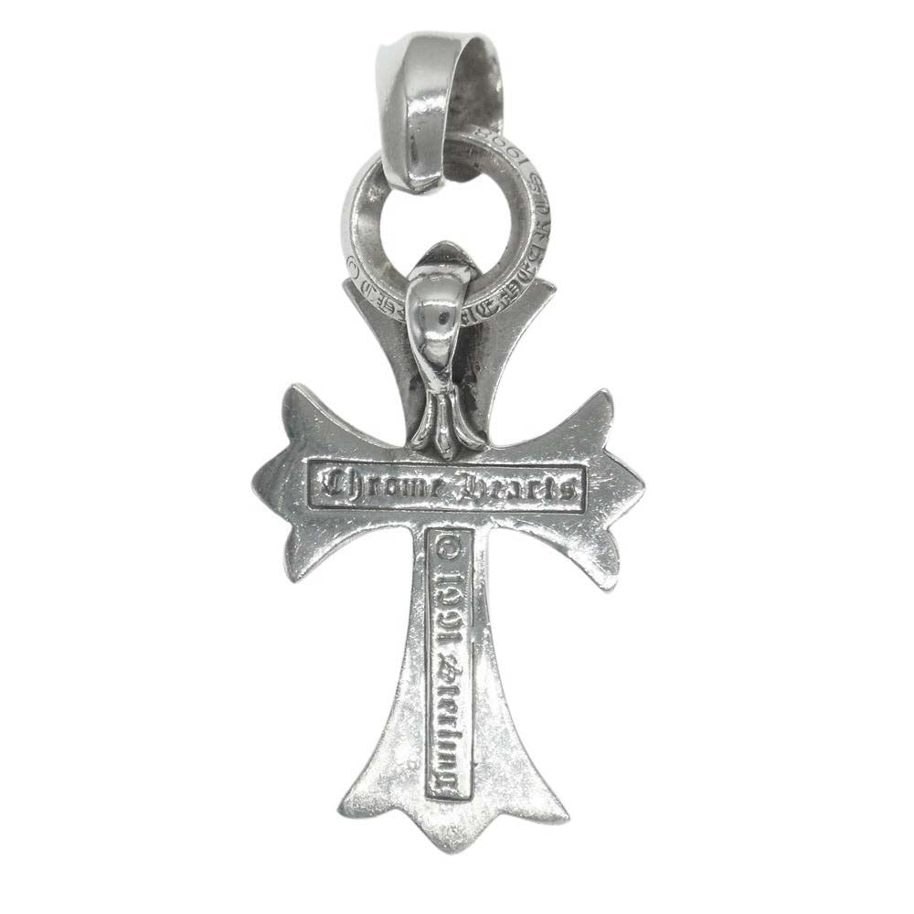 CHROME HEARTS クロムハーツ（原本無） CH CRS SML W BALE スモール CHクロス ベイル付き ペンダントトップ シルバー系【中古】