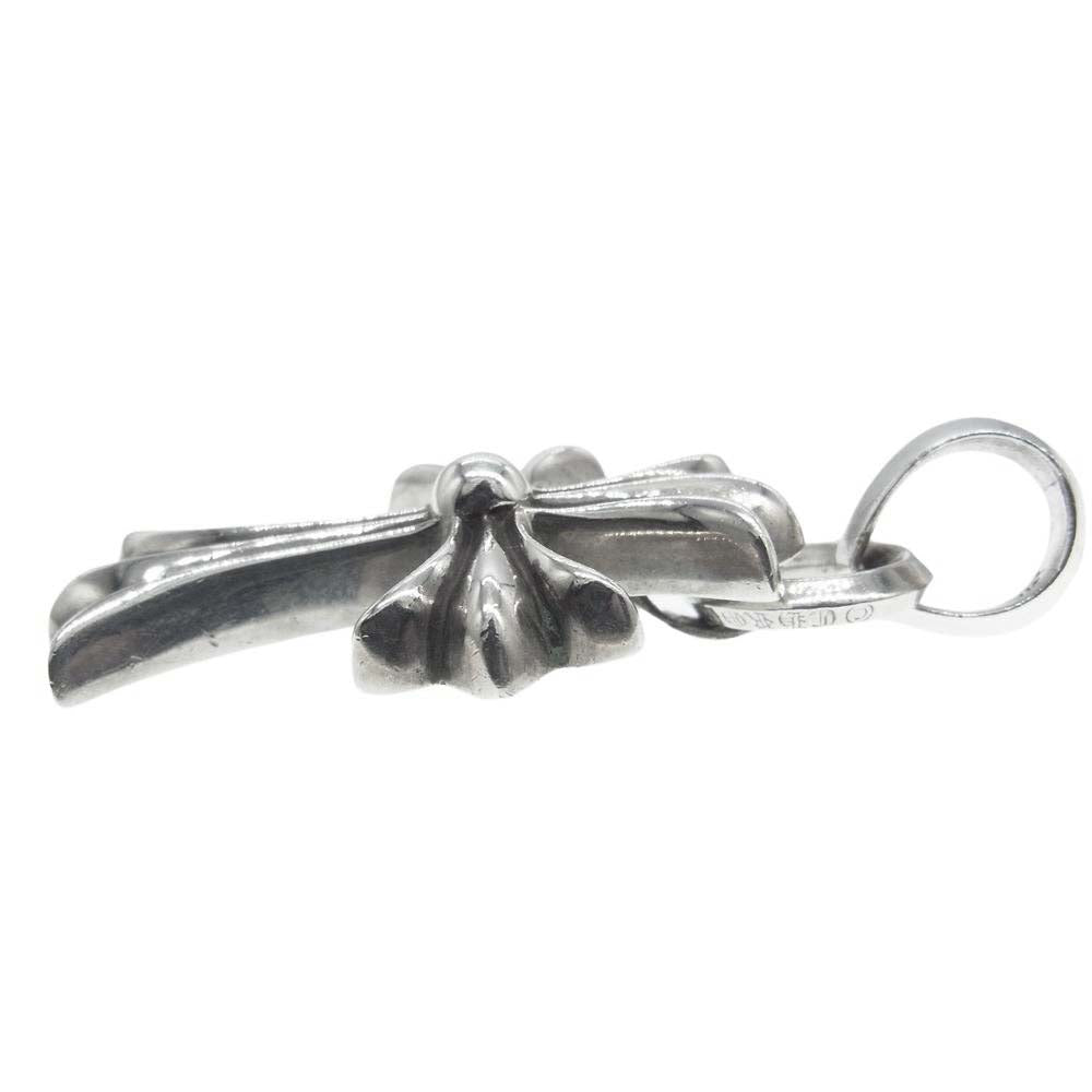 CHROME HEARTS クロムハーツ（原本無） CH CRS SML W BALE スモール CHクロス ベイル付き ペンダントトップ シルバー系【中古】