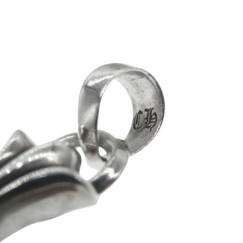 CHROME HEARTS クロムハーツ（原本無） CH CRS SML W BALE スモール CHクロス ベイル付き ペンダントトップ シルバー系【中古】