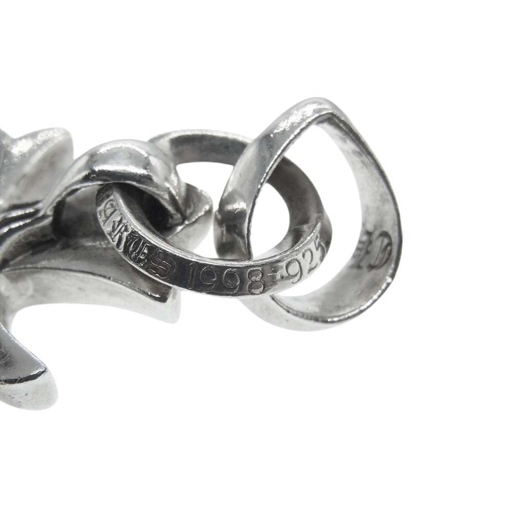 CHROME HEARTS クロムハーツ（原本無） CH CRS SML W BALE スモール CHクロス ベイル付き ペンダントトップ シルバー系【中古】