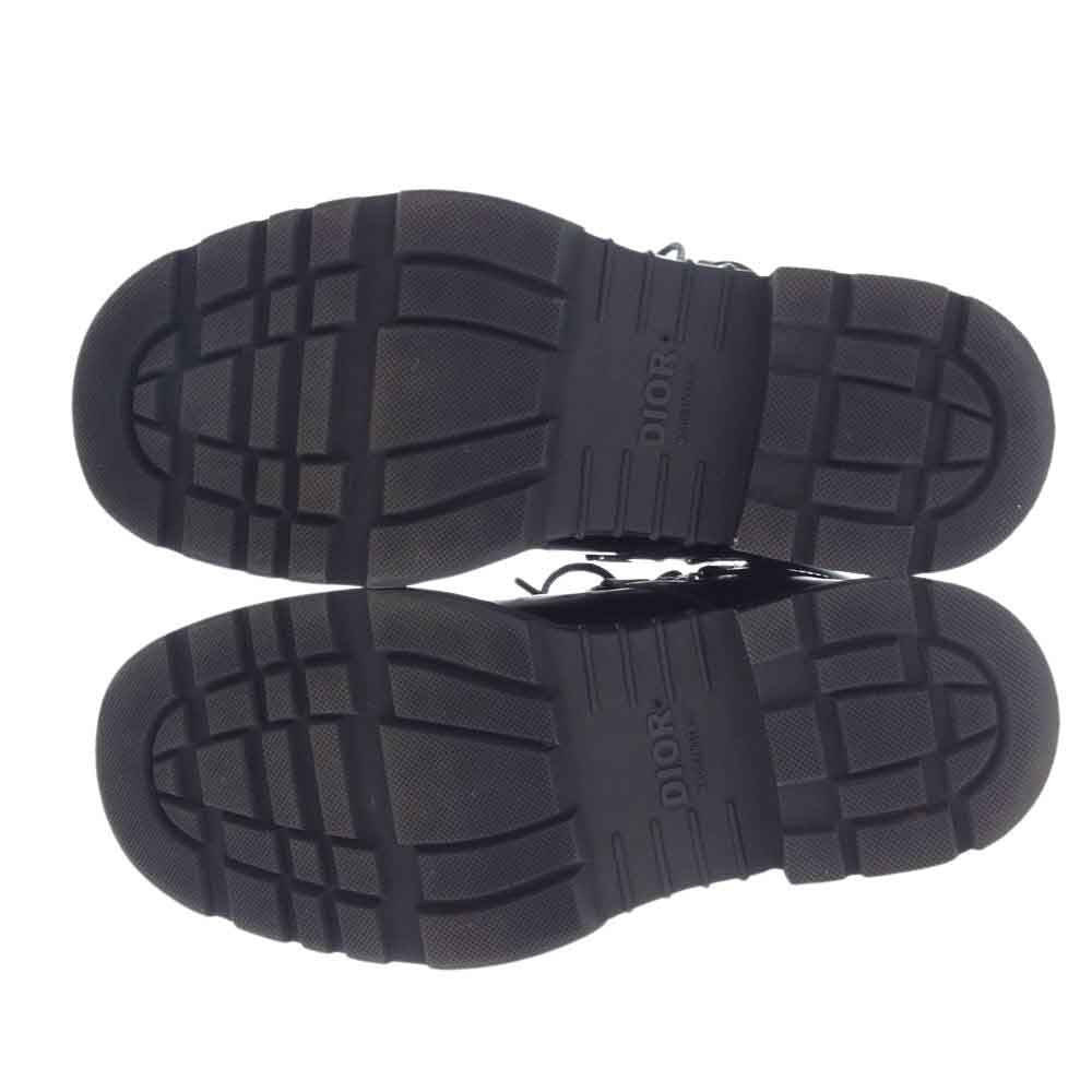 Dior ディオール 21AW EXPLORER BOOTS II エクスプローラー2 オブリーク ジャガード マウンテン ブーツ ブラック系 41【中古】