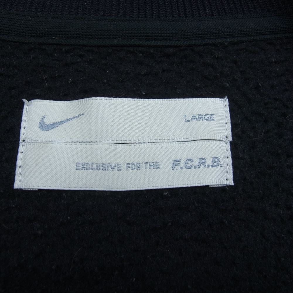 NIKE ナイキ 106885 F.C.R.B. エフシーアールビー PDK WARM UP JACKET ストライプ ウォーム アップ ジャケット トラック ジャージ ネイビー系 L【中古】