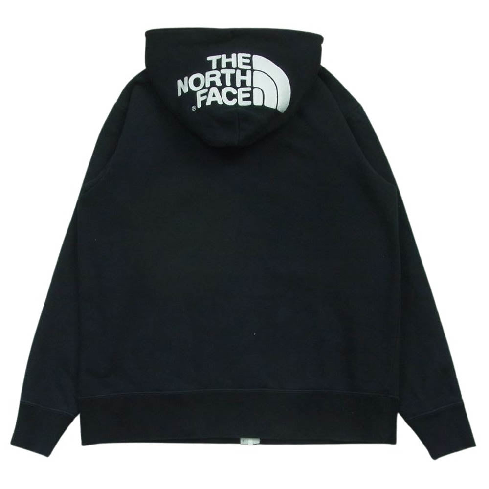 THE NORTH FACE ノースフェイス NT11930 Rearview FullZip Hoodie リアビュー フルジップ フーディ パーカー ブラック系 M【中古】