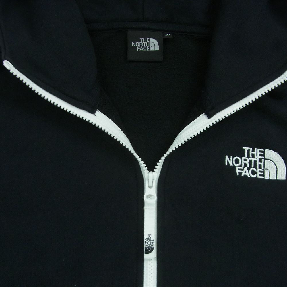 THE NORTH FACE ノースフェイス NT11930 Rearview FullZip Hoodie リアビュー フルジップ フーディ パーカー ブラック系 M【中古】